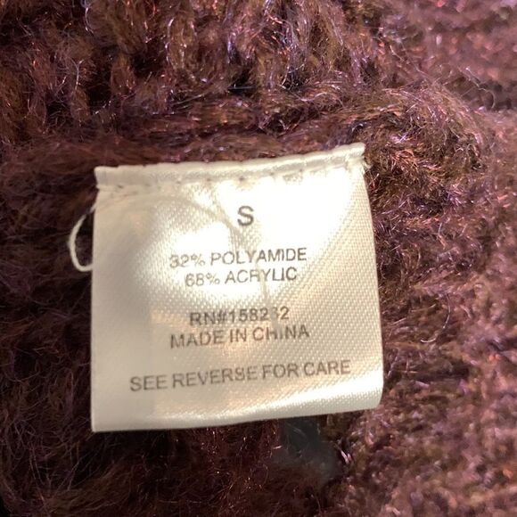 NWT Alter’d State destructed cropped sweater. Small - Picture 4 of 5